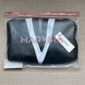 Marysia - One Piece Swimsuit. Color - BLACK and WHITE, size XS